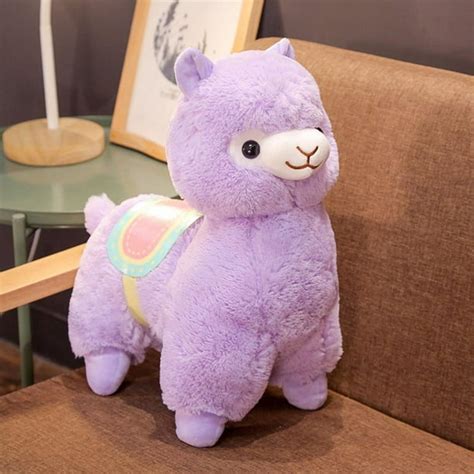 2019 New Fashion Large Size 35Cm Rainbow Alpaca Stuffed Plush Toy Cute ...