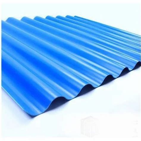 Color Coated PVC Corrugated Roofing Sheet at Rs 55/square feet in Pune | ID: 4307433188