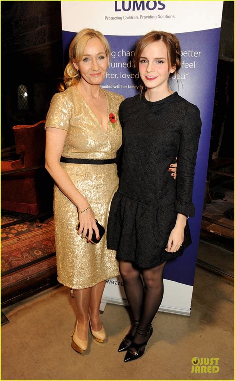 Emma Watson: 'Harry Potter' Reunion with J.K. Rowling!: Photo 2989212 | Emma Watson Photos ...