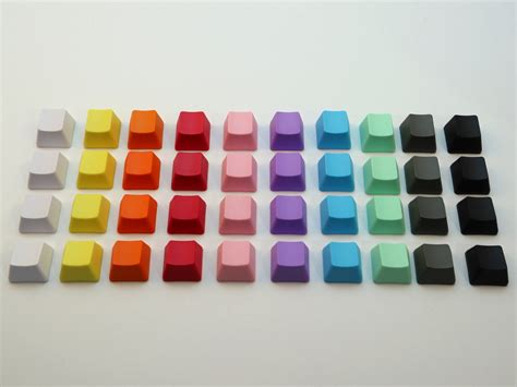 Blank Color Keycaps ALL ROWS 1U OEM Profile Colour Pbt Key Cap - Etsy