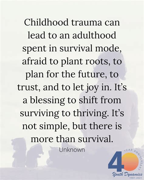 It’s Survival. 13 Quotes on Trauma & Healing • Youth Dynamics | Mental Health Care for Montana Kids