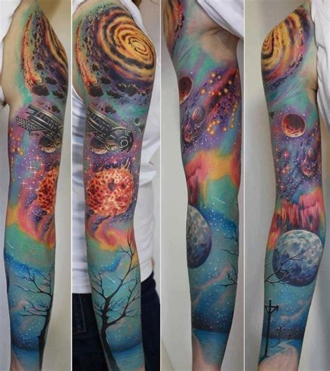 Love this one! | Science tattoos, Creative tattoos, Cosmic tattoo