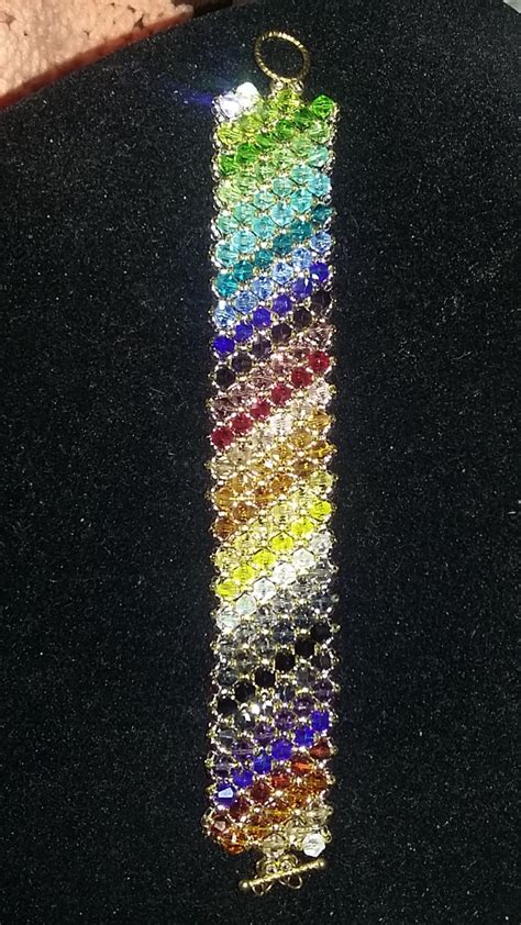 Crystal Rainbow Bracelet - Etsy