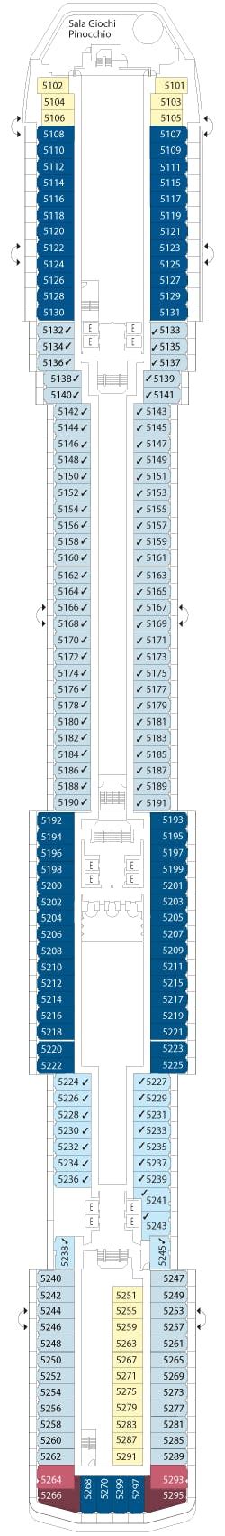 Costa Atlantica deck plans - Cruiseline.com