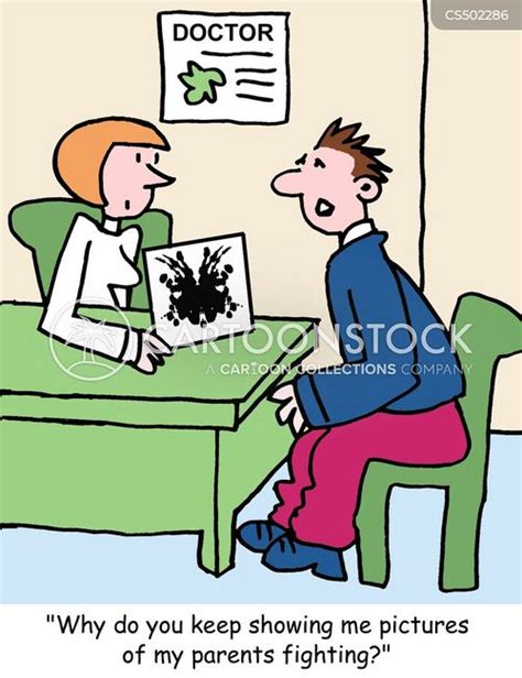 Rorschach Test Cartoons and Comics - funny pictures from CartoonStock