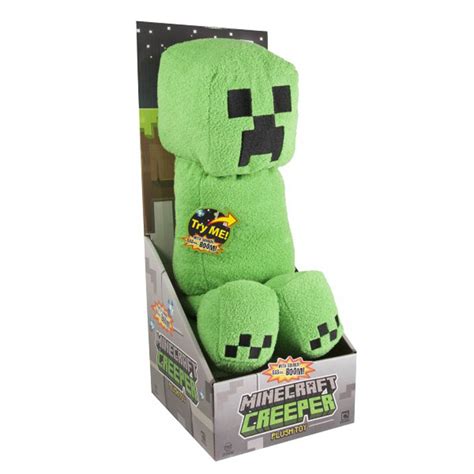 Spin Master - Minecraft Plush Creeper With SFX