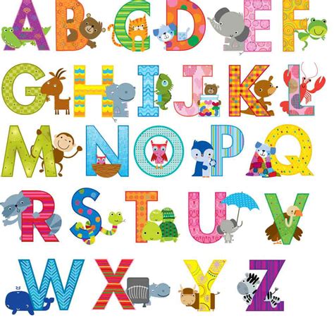 Animal Alphabet Stickers - Walmart.com