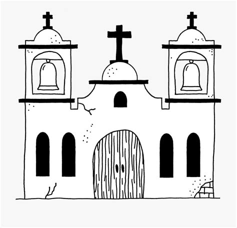 Missions clipart black and white, Missions black and white Transparent ...