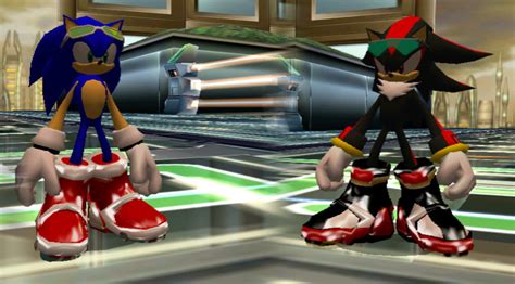 Sonic & Shadow Cover S Shoes [Sonic Riders Zero Gravity] [Mods]