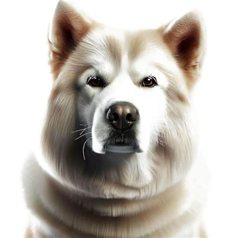 Premium AI Image | Beautiful portrait of a dog ai vector art digital illustration image