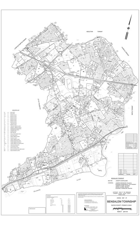 Chestnuthill township zoning map - falogeo