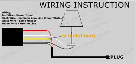 Touch Lamp Module Wiring Diagram - Wiring Diagram and Schematic Role