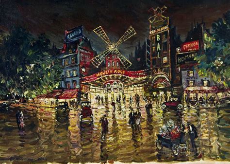 Moulin Rouge Painting at PaintingValley.com | Explore collection of ...