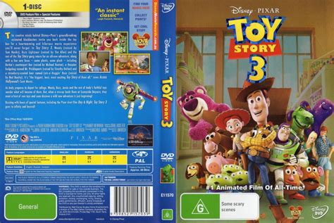 Toy Story 3 (2010) WS R4 Retail - Movie DVD - CD Label, DVD Cover ...