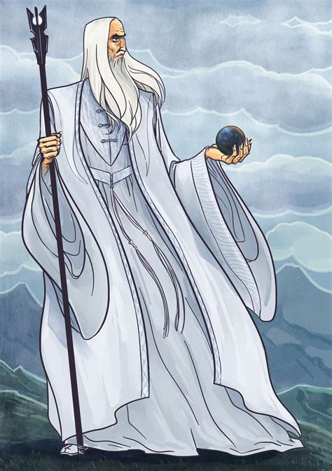 Saruman by Cocoz42 on DeviantArt