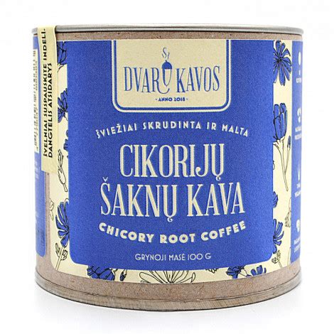 Chicory root coffee Dvaro Kavos, 100 g - Coffee Friend