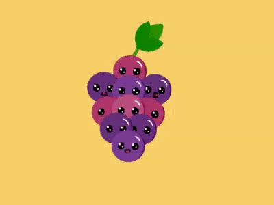 crazy grapes by Judith on Dribbble