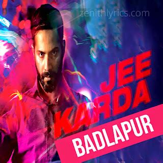 Jee Karda Poster Wallpapers