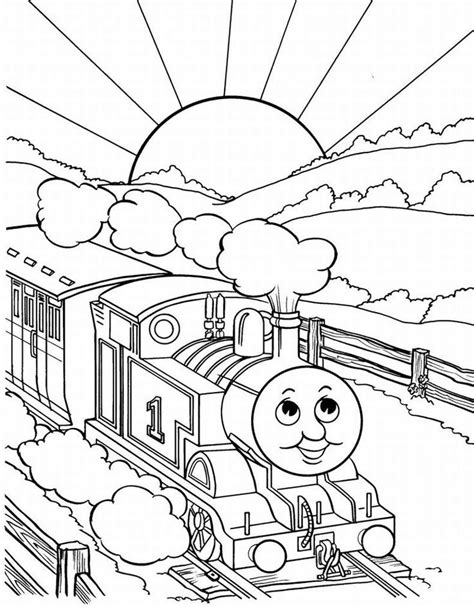 Choo Choo Train Coloring Pages - Coloring Home