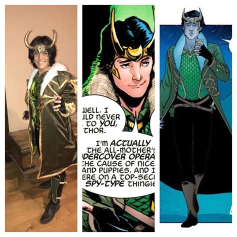 Agent of Asgard/young Avengers Loki cosplay. Coat and all. I made the ...