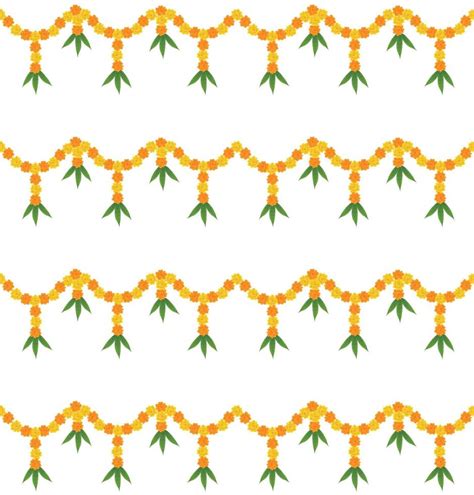 Marigold Border Vector Art, Icons, and Graphics for Free Download