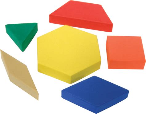 Foam Pattern Blocks - TCR20612 | Teacher Created Resources