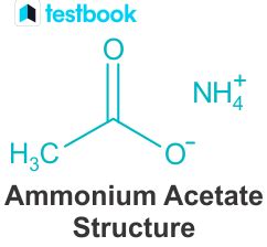 Ammonium Acetate: Learn Definition, Structure, Properties & Uses