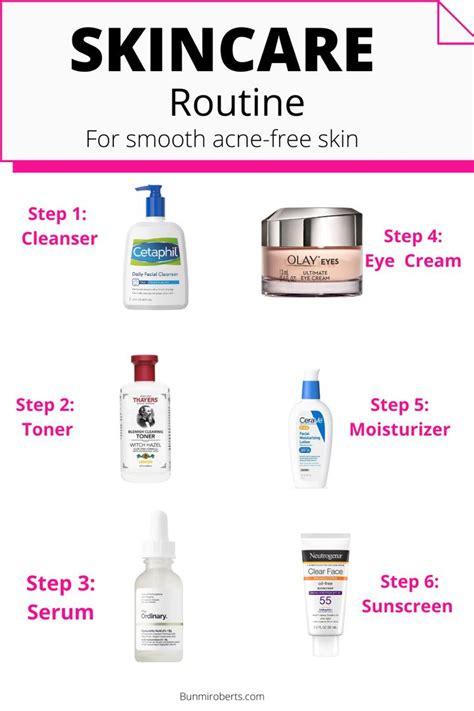 Simple skincare routine | Simple skincare routine, Drugstore skincare ...