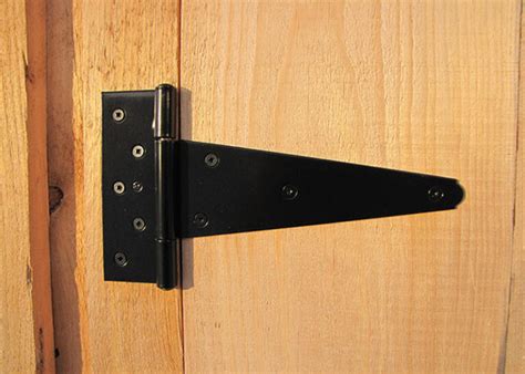 8" Steel T-Hinges | Tee Hinges | Storage Shed Door Hardware