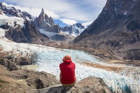 Hike in Patagonia | Stock image | Colourbox