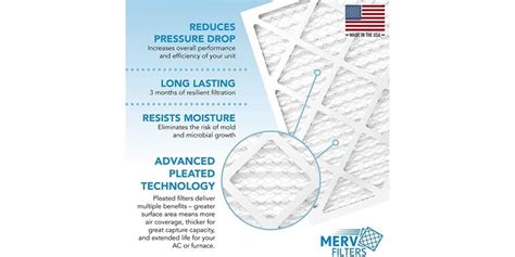 MervFilters MERV 8 AC Furnace Filters 6PK