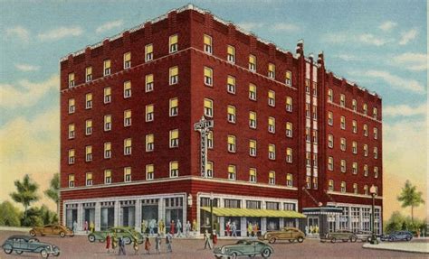 Hotel Belleville (circa 1945) Erected 1931 Southeast Corner of Public Square Current site of the ...