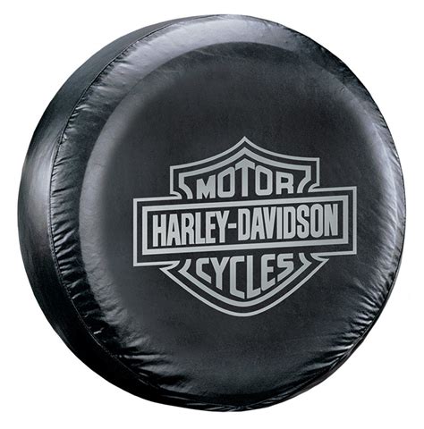 Harley-Davidson® Gray Bar & Shield Spare Tire Cover