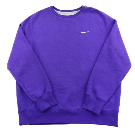 Nike Swoosh Crewneck Purple | SaruGeneral