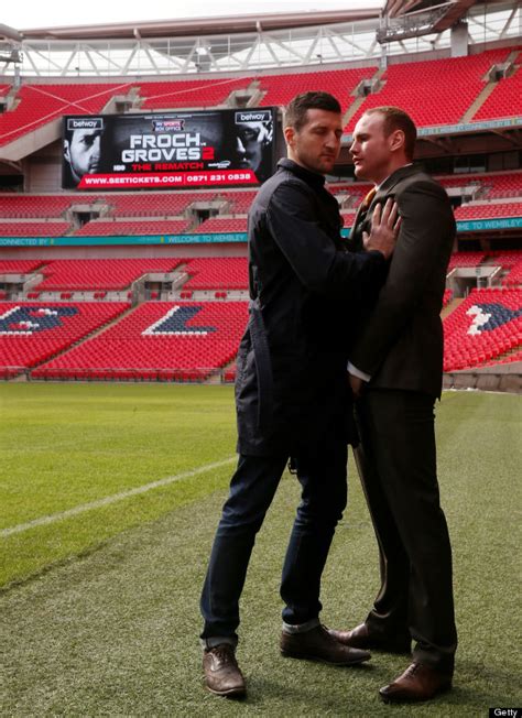 Carl Froch Shoves George Groves In Wembley Spat (VIDEO)