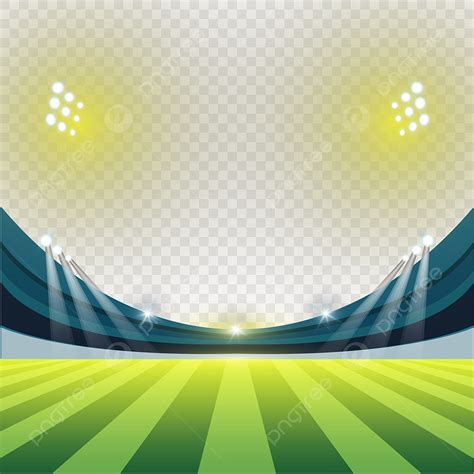 Stadium Lights Vector Design Images, Stadium Lights, Motion, Football, World Cup PNG Image For ...