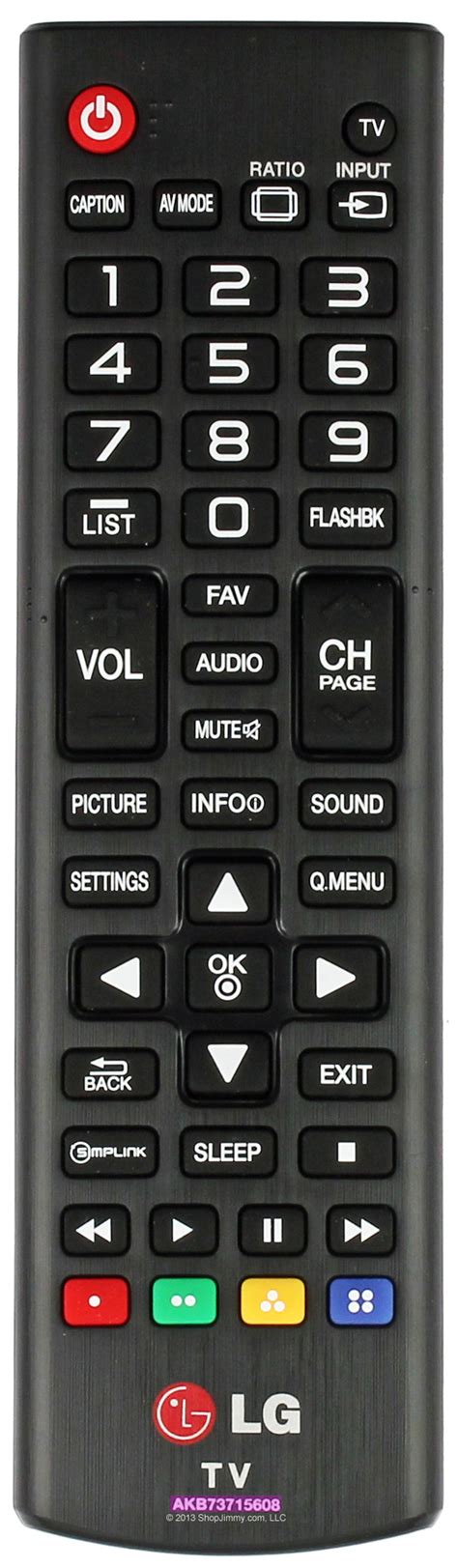 LG AKB73715608 LED TV Remote Control--NEW