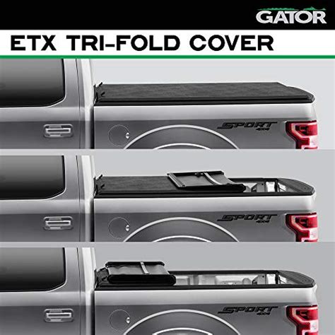 Gator ETX Soft Tri-Fold Truck Bed Tonneau Cover | 59201 | Fits 2009 - 2018, 2019 - 2020 Classic ...