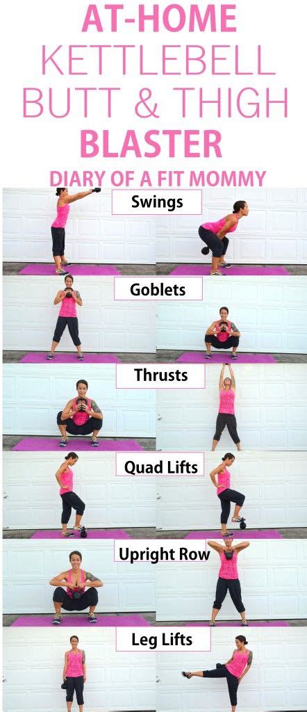 Beginner's Kettlebell Home Workout - Diary of a Fit Mommy | Mommy ...