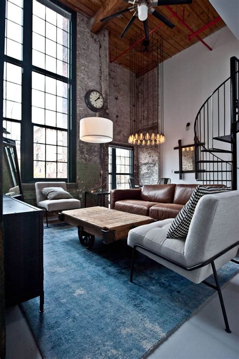 10+ Industrial Chic Industrial Style Living Room – HomeDecorish