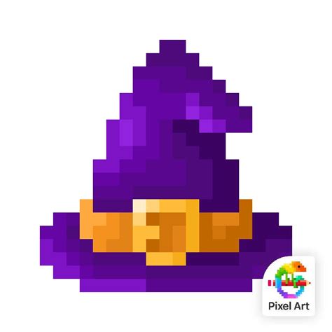 Witch Hat Pixel by PixelDonutofCanada91 on DeviantArt