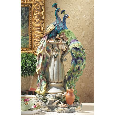 Design Toscano Peacocks in Paradise Statue - Walmart.com - Walmart.com