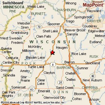 Cumberland, Wisconsin Area Map & More