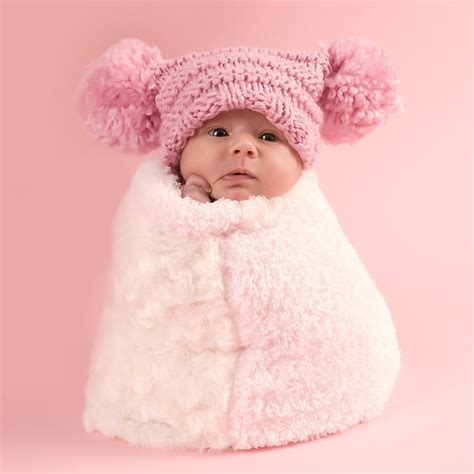 Baby Hat Pattern Knit Pom-pom Perfection Hat Instant - Etsy