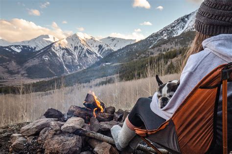 Early season campfire with a view at Twin Lakes, Colorado : r/CampingandHiking