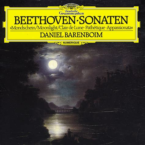 ‎Beethoven: Piano Sonatas (Moonlight, Pathétique & Appassionata) - Album by Daniel Barenboim ...