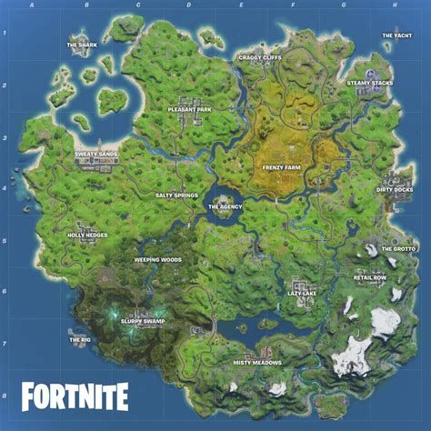 ‘Fortnite’ Chapter 2, Season 2 Map Changes, New Locations, Keycards And ...