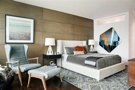 Mid-Century Modern Decor Is The Answer To Contemporary Bachelor Pad Design | Modern bedroom ...