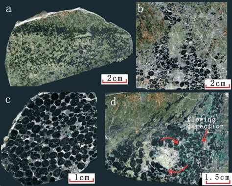 Magmatic structures and textures of the ZPC. (a) Layered structure.... | Download Scientific Diagram