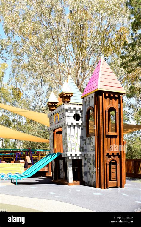 Children's Adventure Playground at the Marsupial Park Tamworth ...